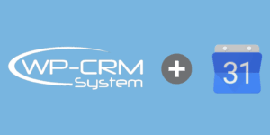 WP-CRM System Plus Google Calendar