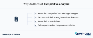 Ways to Conduct Competitive Analysis