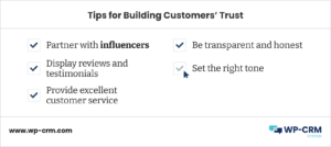 Tips for Building Customers’ Trust