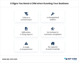 6 Signs You Need a CRM when Running Your Business