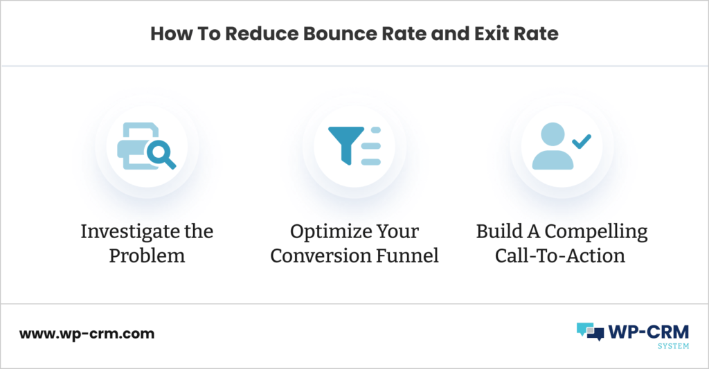 How To Reduce Bounce Rate and Exit Rate