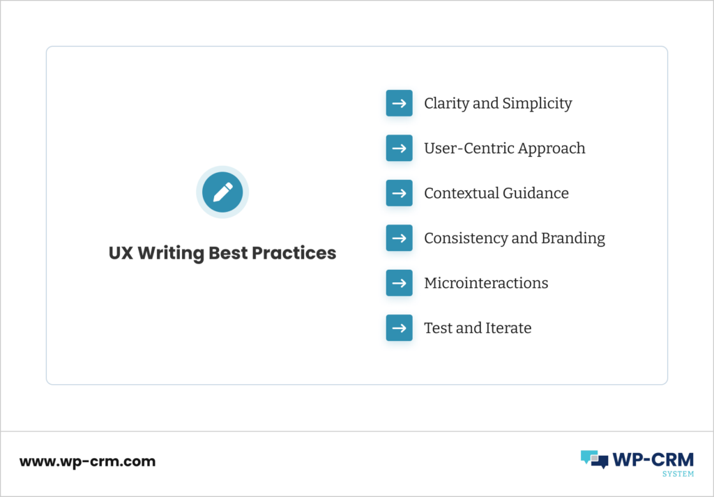 UX Writing Best Practices