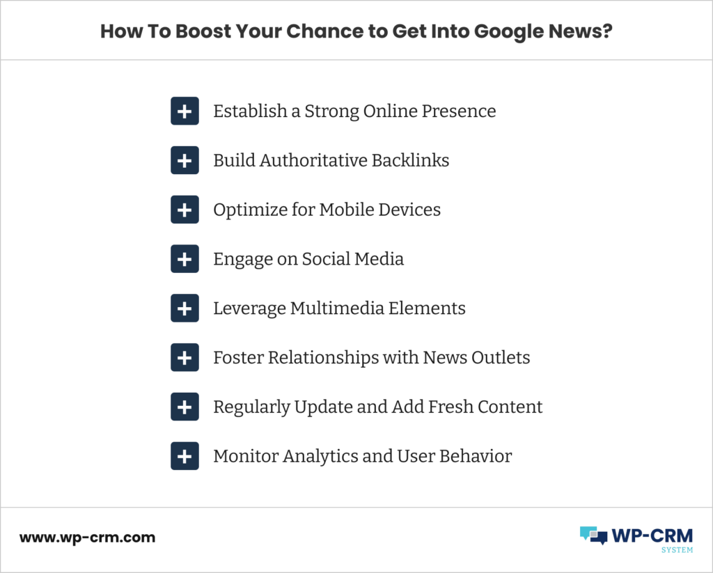 How To Boost Your Chance to Get Into Google News